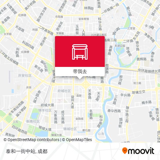 泰和一街中站地图