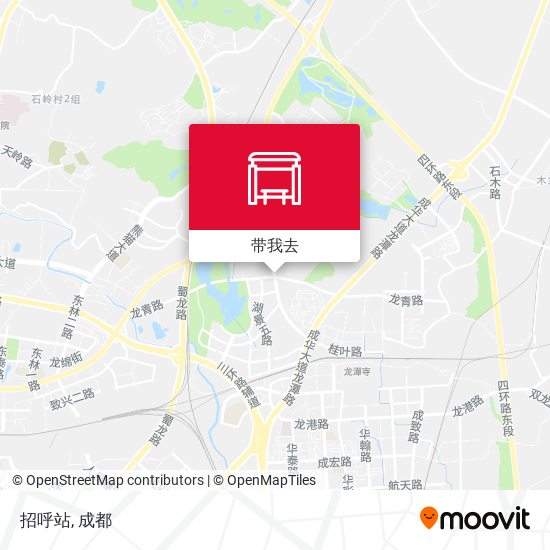 招呼站地图