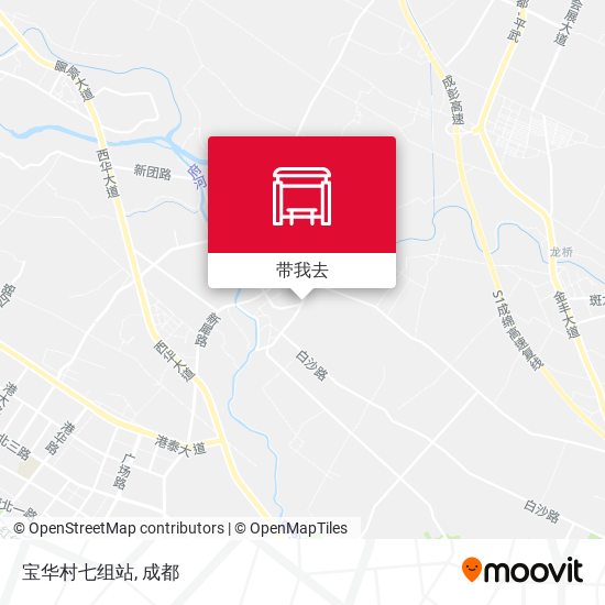 宝华村七组站地图