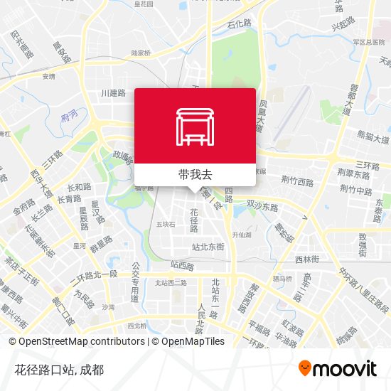 花径路口站地图
