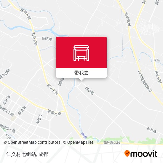 仁义村七组站地图