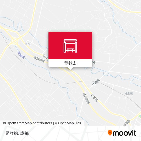 界牌站地图