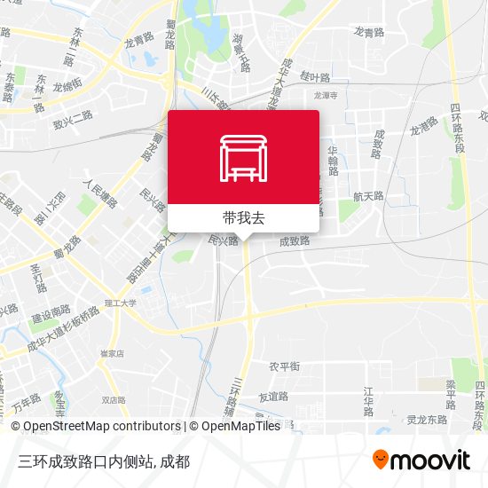 三环成致路口内侧站地图