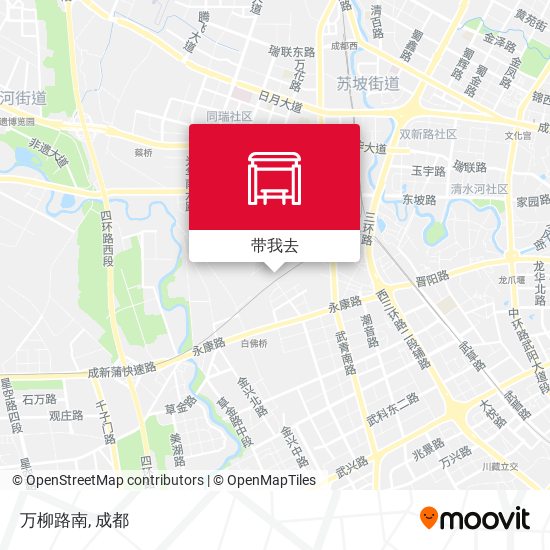 万柳路南地图