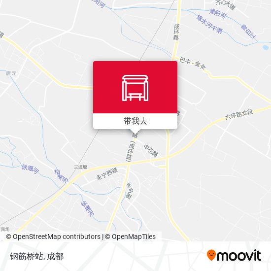 钢筋桥站地图