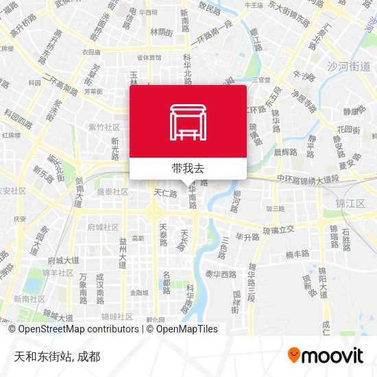 天和东街站地图