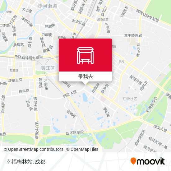 幸福梅林站地图
