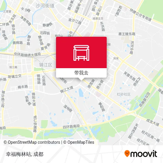 幸福梅林站地图