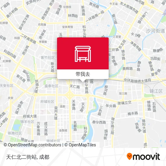 天仁北二街站地图