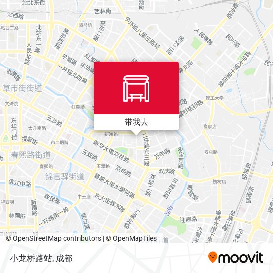 小龙桥路站地图