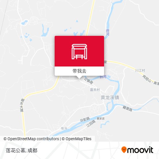 莲花公墓地图