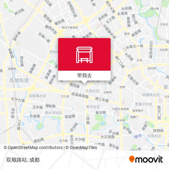 双顺路站地图