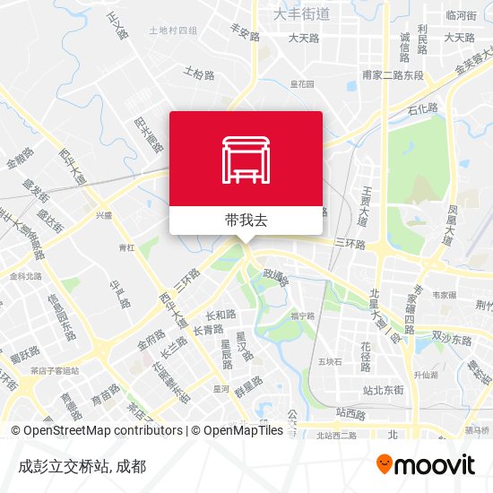 成彭立交桥站地图