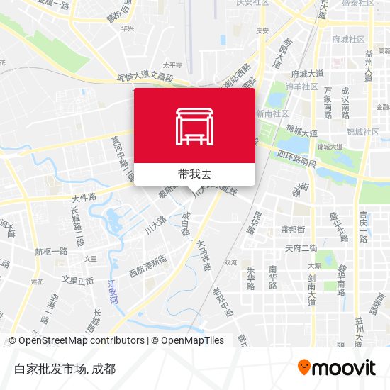 白家批发市场地图