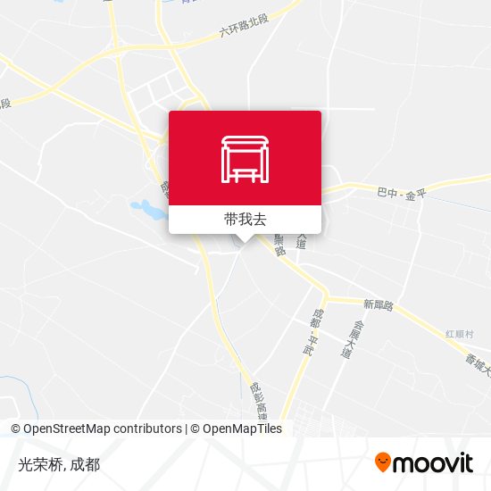 光荣桥地图