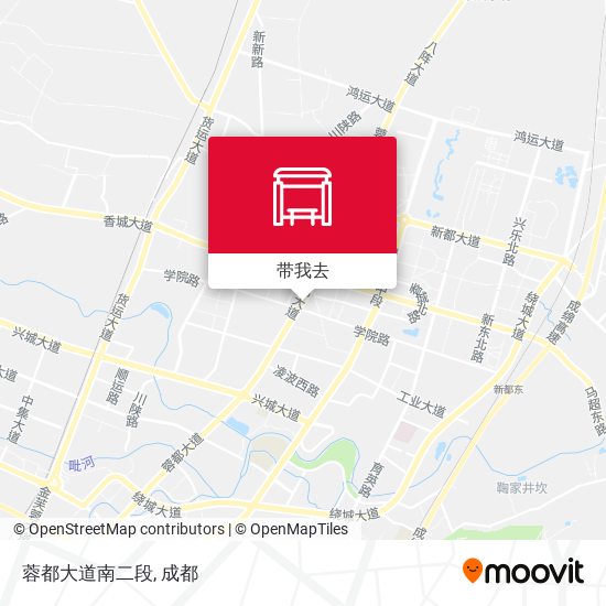 蓉都大道南二段地图