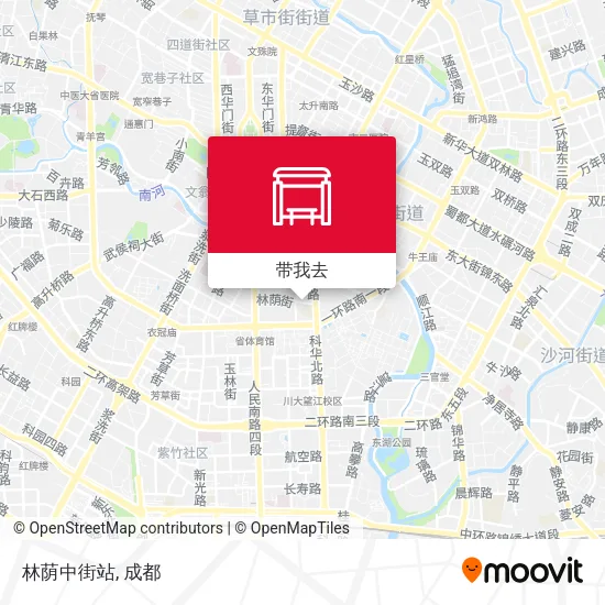 林荫中街站地图
