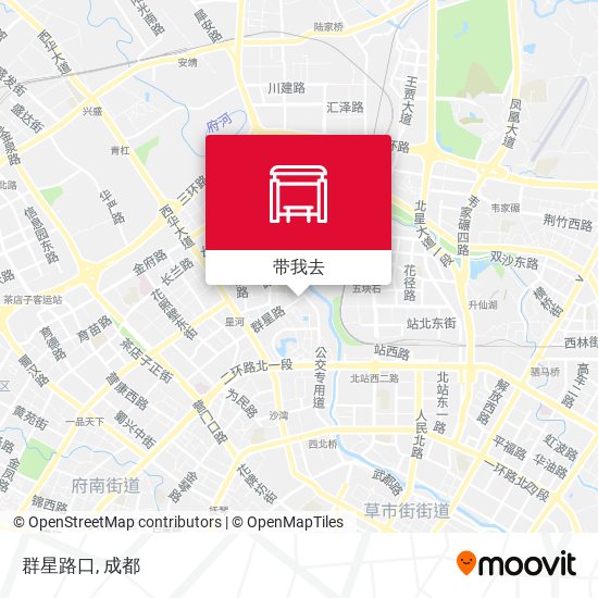 群星路口地图