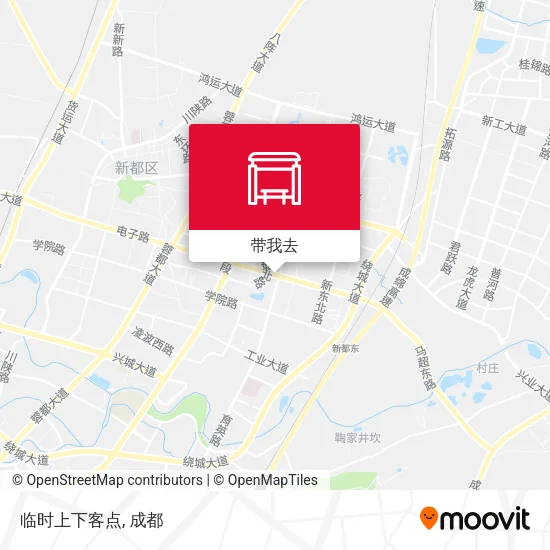 临时上下客点地图