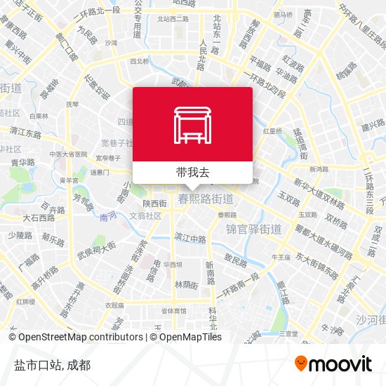 盐市口站地图