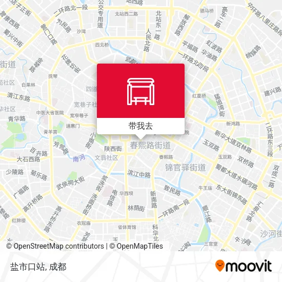 盐市口站地图