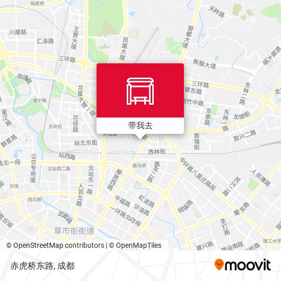 赤虎桥东路地图