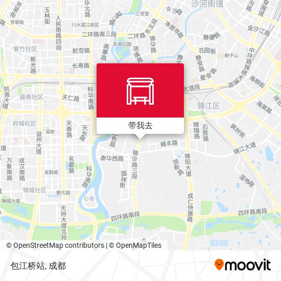 包江桥站地图