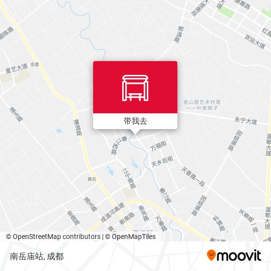 南岳庙站地图