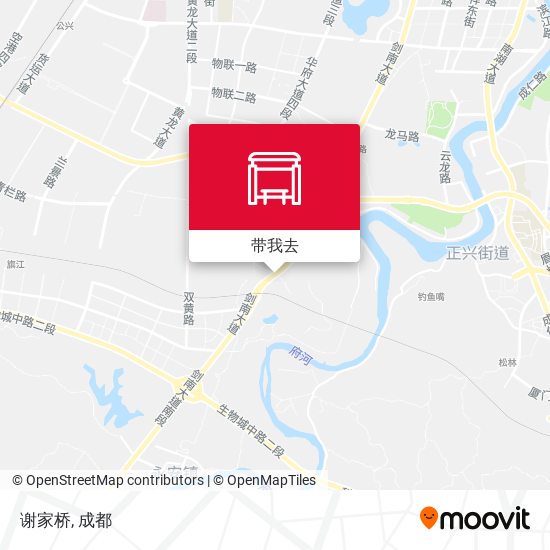 谢家桥地图