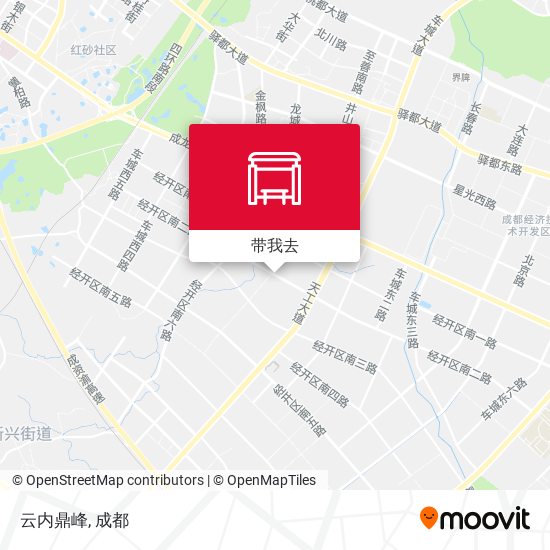 云内鼎峰地图