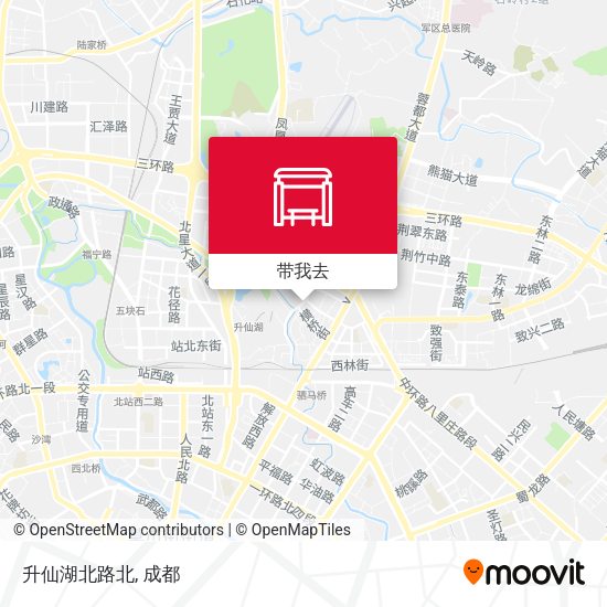 升仙湖北路北地图