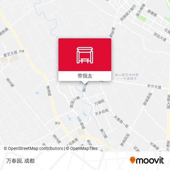 万春园地图
