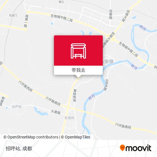 招呼站地图