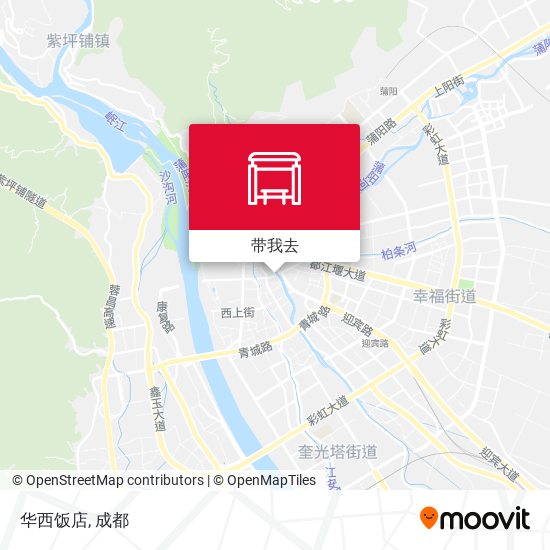 华西饭店地图