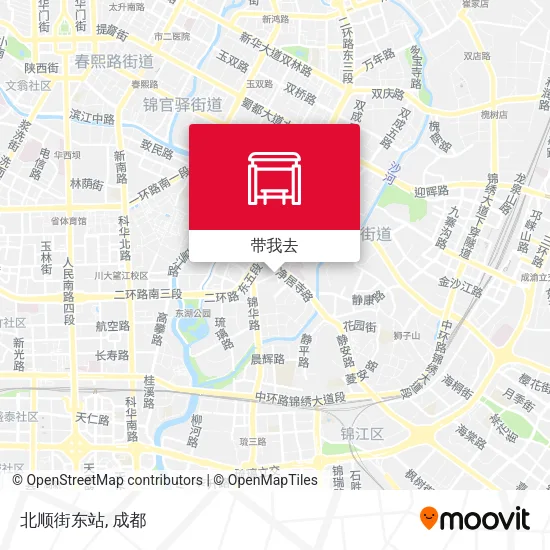 北顺街东站地图