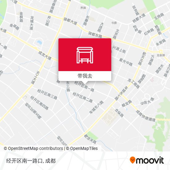 经开区南一路口地图