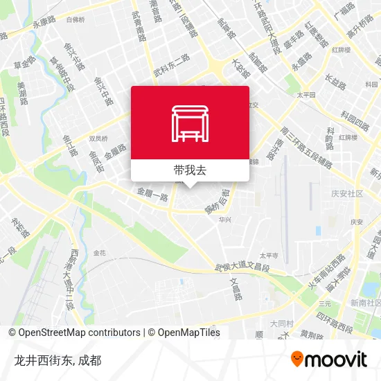 龙井西街东地图