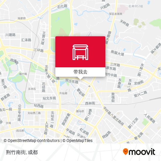 荆竹南街地图