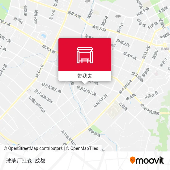 玻璃厂江森地图