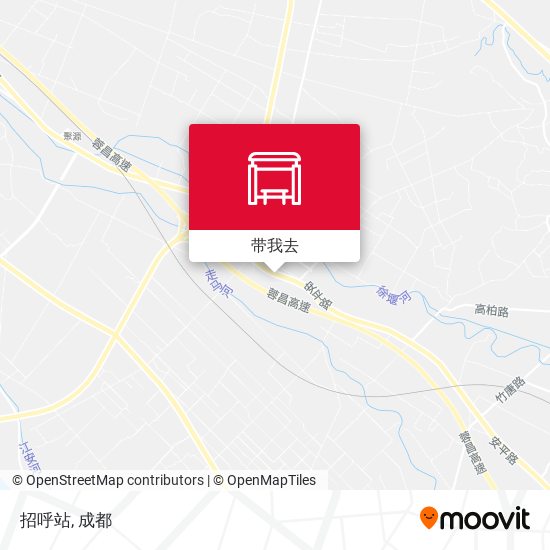 招呼站地图
