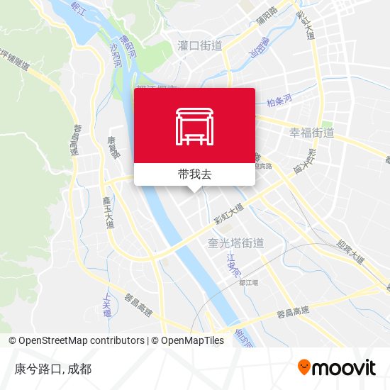 康兮路口地图