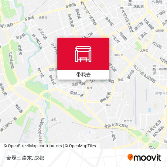 金履三路东地图