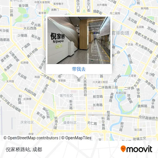 倪家桥路站地图