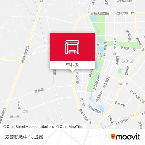 双流职教中心地图