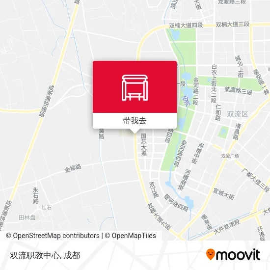 双流职教中心地图