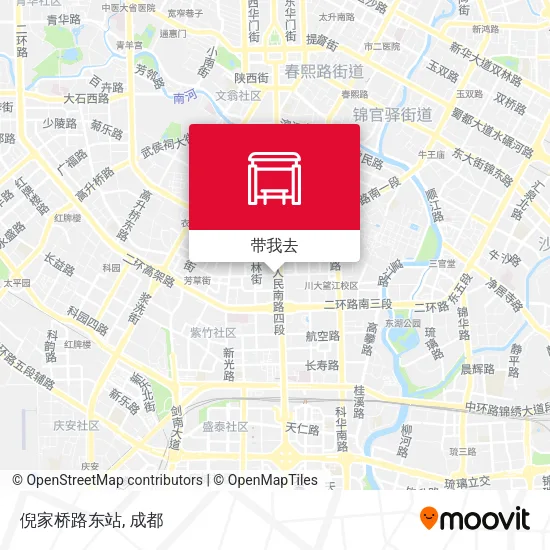 倪家桥路东站地图