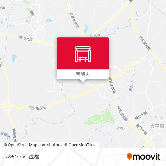 盛华小区地图