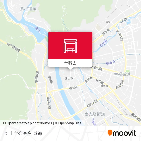 红十字会医院地图