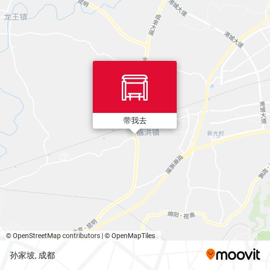 孙家坡地图