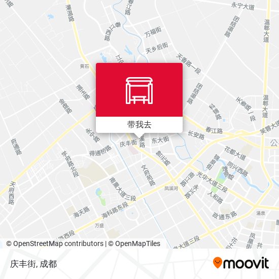 庆丰街地图